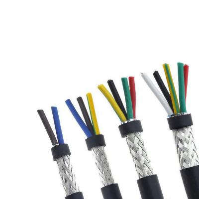 China Underground Low Voltage Rvvp 2 3 4 5 6 Core 0.5mm2 PVC Cable Customized Shielded Flexible Power Cable for sale