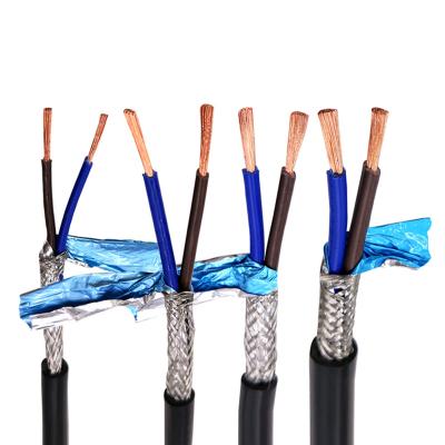 China Rvvp Shielded Cable H05VV-F 3 Core Power Cable 1.0mm2 1.5mm2 RVVP PVC Shielded Cable for sale