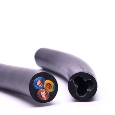 China RVV 3x2.5mm 4x2.5mm Underground Type Transmission Cable for sale