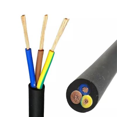 China Underground Factory Manufactures Multicore 10mm2 PVC Insulated Flexible Cable 2X10mm2 Power Cable for sale