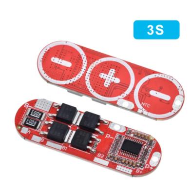 China Standard Bms 1s 2s 10a 3s 4s 5s 25a Bms 18650 Li-ion Lipo lithium battery protection board PCB PCM 18650 Lipo Bms charger for sale