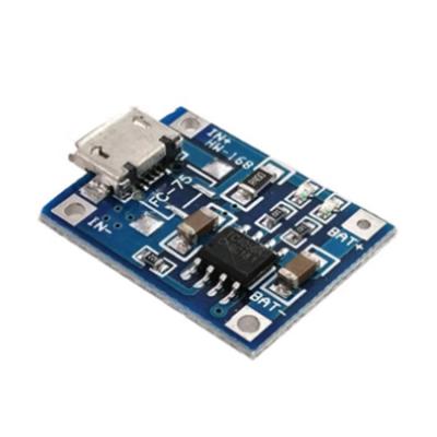 China 1A 18650 lithium battery protection board USB micro/type-c charging module TP4056 TC4056 TP4056 TC4056 module for sale