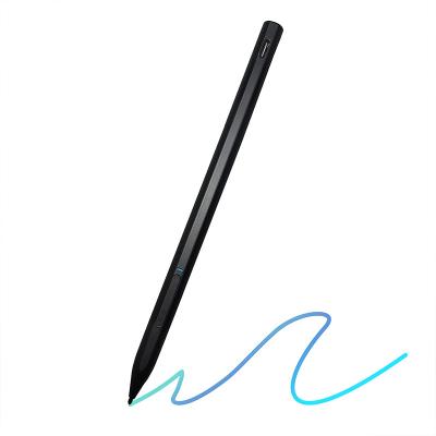 China Anti-mistouch Magnetic Attachment Tilt Touch Pen and 4096 D-shaped Body 4096 Pressure Sensitive, Compatible with Surface Pro 8 and Pro 7/Laptop Studio, Palm Rejection Stylus for sale