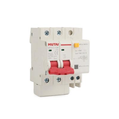 China Tir-circuit protection factory direct sale 2p circuit breaker type B RCBO for sale