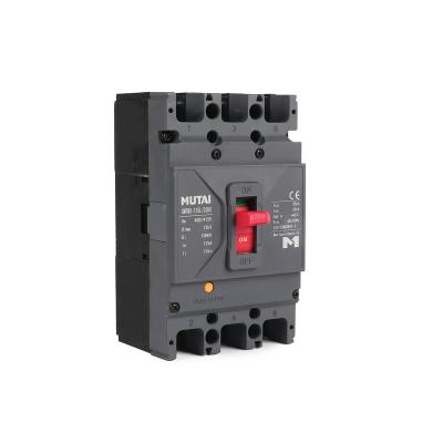 China Power equipment good quality cheap price 3 pole 16 amp 125 amp 160 amp mccb circuit breaker for sale