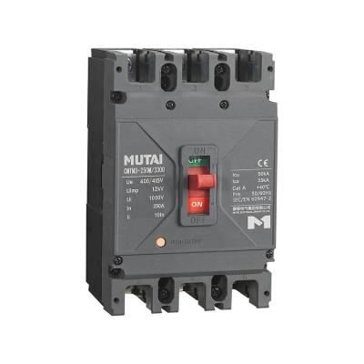 China China power supply equipment hot sale 3 pole 125a 225a 250 amp mccb electrical circuit breaker for sale