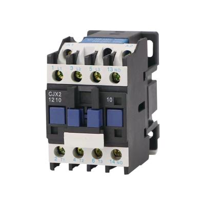 China China Quality Single Pole 2no 2 Pole Cjx2 4 Pole AC Contactor lc1-d0910 AC Contactor CJX2-12 for sale