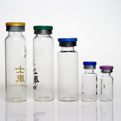 China Factory 2ml 5ml 10ml 15ml 20ml 30ml Sterile Medical Glass Vials Pharmaceutical Glass Vials for sale