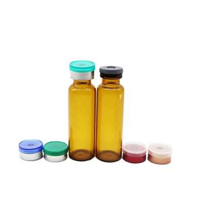 China Personal Care Food Grade Amber Glass Vials For Pharmaceutical Injection Glass Vial Packaging for sale