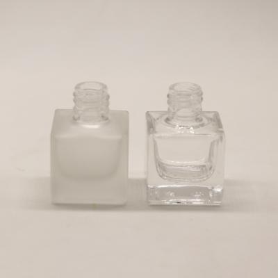 China Custom Empty Personal Care Air Freshener Container For Air Freshener Car Glass Bottle 8ml Square Perfume for sale