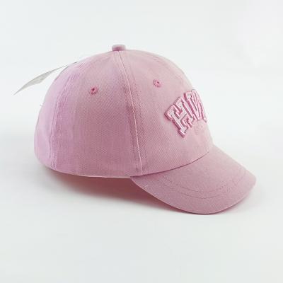 China COMMON Custom Wholesale High Quality Baby Sports Kids Embroidery 3D Logo Cute Baseball Cap for sale