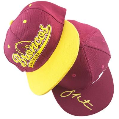 China JOINT Baseball High Quality High Quality OEM Caps 6 Panel Trucker Hat Snapback With Custom Logo Embroidery for sale