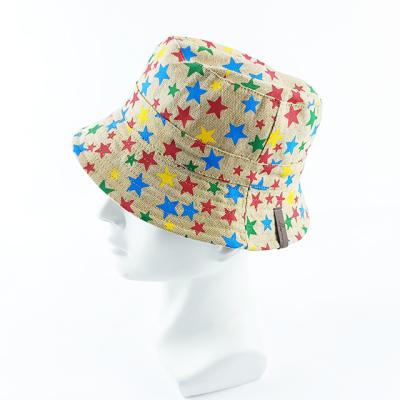 China Custom New Logo Design Kids Baby Embroidery Children Bucket Hat Cozy Cute Fisherman Hat for sale