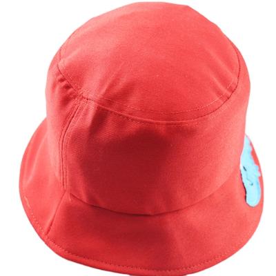 China Free Sample Embroidery Children Fisherman Hat Custom Made Comfortable High Quality Cute Bucket Hat for sale