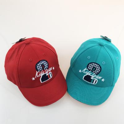 China COMMON Summer Kids Twill Breathable Customized Trucker Hat Kids Baseball Caps With Applique Embroidery for sale