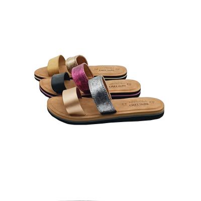 China Fashion trend factory wholesale price sandals flat ladies flat sandals stylish and stylish go on holiday summer sandals custom made slippers for sale