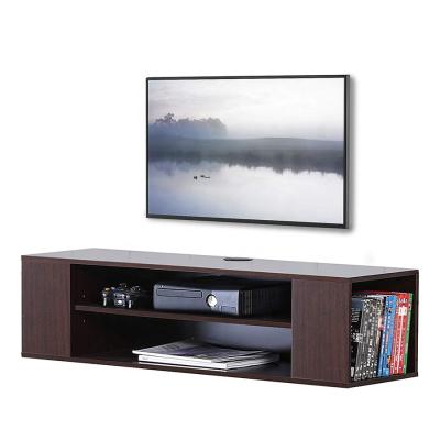 China eco-friendly wall mounted floating audio video console tv stand dvd shelf for living room furniture for sale