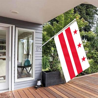 China USA State The District Of Columbia Flag Reusable 3x5ft High Quality Polyester The Flag With 2 Grommets for sale