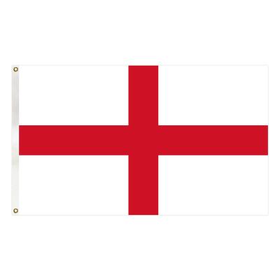 China Reusable High Quality Double Sided Flag 90x150cm Polyester England Flag With 2 Grommets for sale