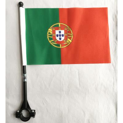 China High Quality 100% Health Care Institutes Polyester Portugal Bicycle Flag for sale