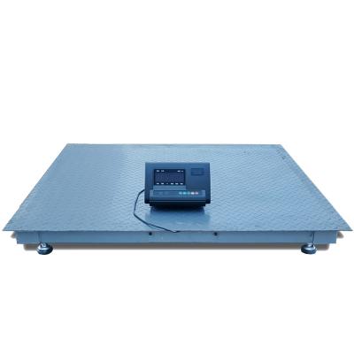 China Large Carbon Steel Table 3000kg Weight Bench Scale 3t Floor Scale for sale