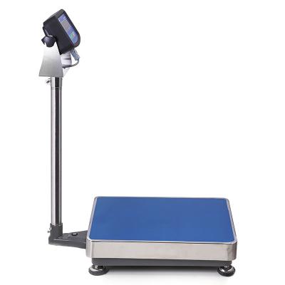 China RS232 Electronic Bench Scale Stainless Lid Digital Industrial Platform Scale for sale