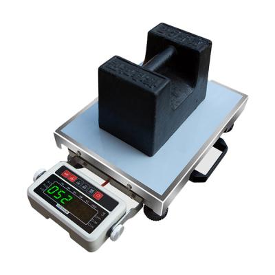 China Aluminum Alloy Scale Frame + Stainless Steel Scale Plate Express Use Digital Postal Shipping Parcel Weighing Balance for sale