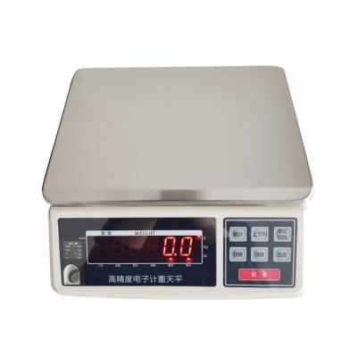 China ABS Material Stainless Steel New Scale Plate + 30Kg Electronic Dynamometer Digital Computing Scale for sale