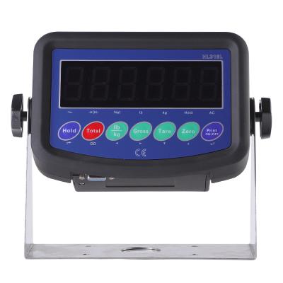 China 318L Weighing Indicator Weigh Bridge Balance Bench Platform Scale Electronic Weighing Display Up to 4 350 Ohm Analog Sensors for sale