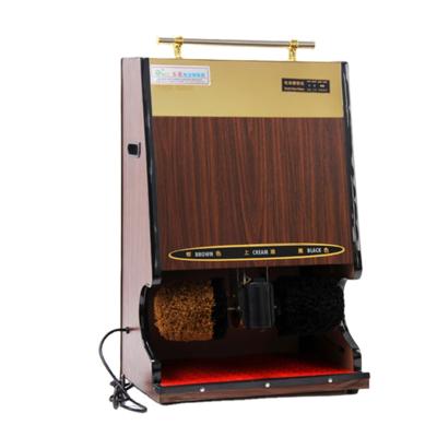 China Saving Time& Automatic Hotel Shoe Polisher Working Gold Remover Machine For Shoe Cleaning Soles for sale