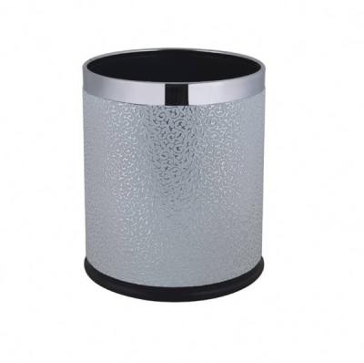 China Nordic Sustainable Sale Trash Can Two Layers Mesh Garbage Can Trash Bins Indoor For Hotel School Home for sale