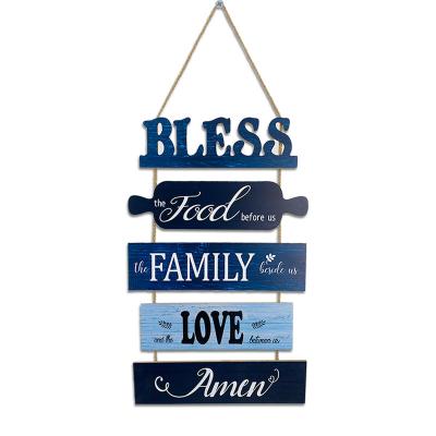 China China Stain Supply, Living Room Wall Decoration Sign, Meicun Farmhouse Wooden Hanging Tag for sale