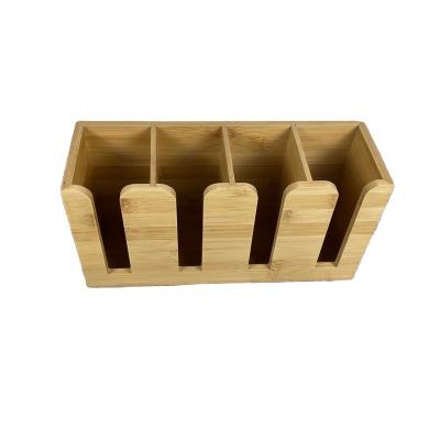 China Europe Supply Bamboo Paper Cup Storage Cup Dispenser Cup Dispenser Coffee Cup Tabletop Dispenser for sale