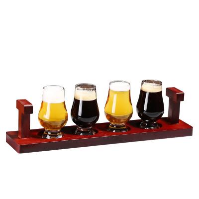 China Viable Creative Portable Wine Rack Wooden Beer Holder Rack OEM for sale