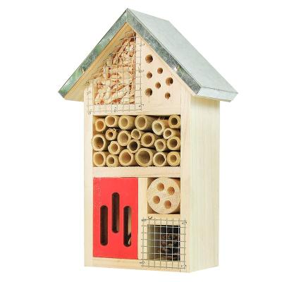 China Home Sustainable Plant Wooden Insect House Ladybugs Lacewings Bees for sale