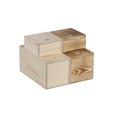 China China Wholesale Wooden Jewelry Boxes With Hinge And Lock Antique Wooden Jewelry Box Gift Packaging Box for sale