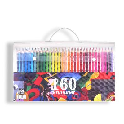 China Painting 160 Colors Oily Based Pencil Drawing Gift Set En71-1/2/3 Round Shape 3.0 Mm Colored Pencil Set for sale