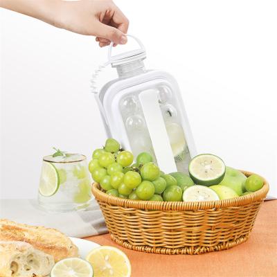 China Summer Sustainable Fridge Two Cold Drink In A Clear Ice Ball Maker Bottle for sale