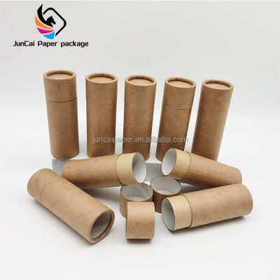 China Recyclable Biodegradable Kraft Cardboard Air Freshener Container Cosmetic Beauty Packaging Lift Up Paper Tube for sale