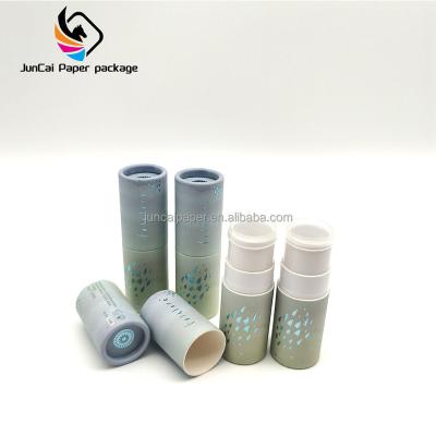 China Recyclable Custom Printing Lip Balm Container Paper Tube Packaging Recycled Natural Deodorant Sticks Cardboard Tube Packaging Box for sale