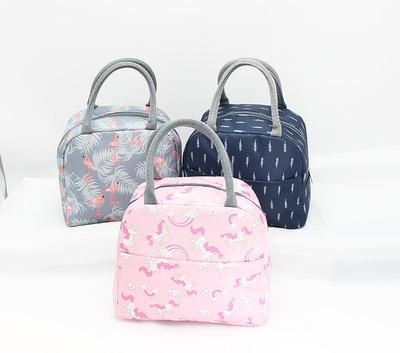 China Insulated Oxford Cloth Cooler Bags Thermal Fruit Food Handbag Picnic Lunch Bags For Kids for sale