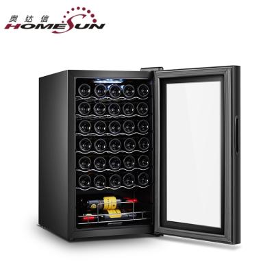 China JC-98-wine Sensitive Touch Screen Fridge 19 Inch Wide Under Counter Autodefrost Wine Fridge With CE for sale