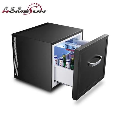 China THERMOELECTRIC Auto Defrost No Noise Hotel Fridge Drawer for sale