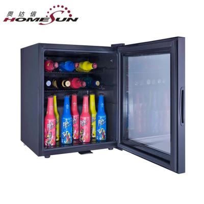 China COMPRESSOR Cover Plus Sizes Single Door Small Glass Mini Compressor Fridge Mini Bar Fridge for sale