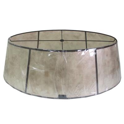 China Excellent Large Size Indoor Mica Lighting Blonde Mica Elliptical Lamp Shade, Mica Decor Ceiling Lamp for sale