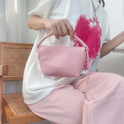 China PU Fashion Waterproof Women's Mini Handbag Storage Bag Mobile Phone Cosmetic Bag for sale