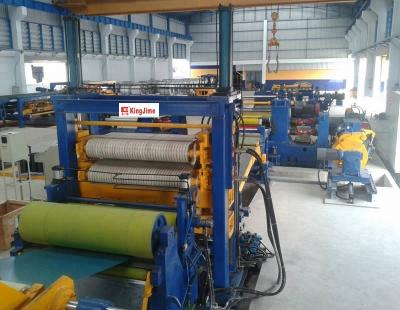 China Home Use High Speed ​​Steel Belt Tension Slitting Line for sale