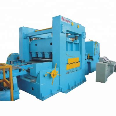 China line resistant cut coil uncoiler decoiler machine coil length and slit steel machine KJHS25-16X2500 for sale