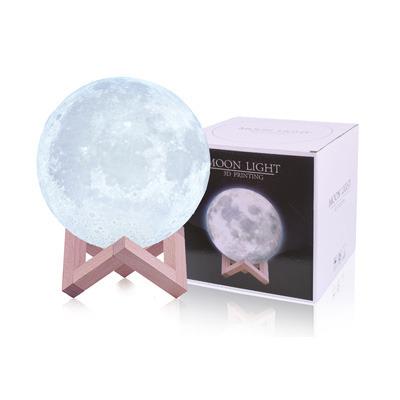 China Best Room Price Moon Shape Color Changing Led 3D Night Light for sale