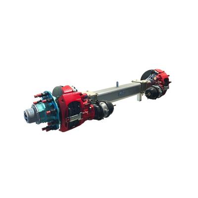 China Professional Independent Trailer Parts Production 10t 11.5t 13t 16t 20t Rear Parts Suspension Trailer Axle for sale